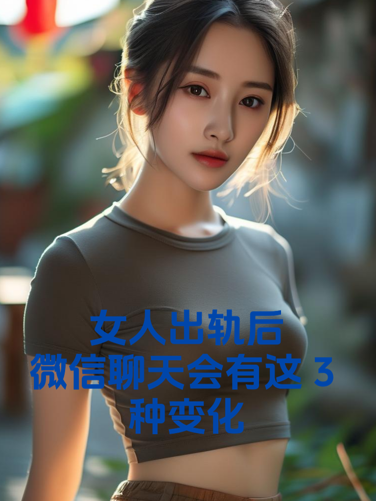 女人出轨后，微信聊天会有这3种变化