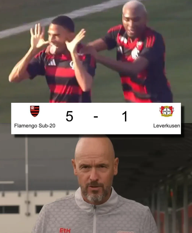 埃里克·滕哈格！药厂首秀大比分失利！

弗拉门戈U20季前赛爆冷击败勒沃库森！没