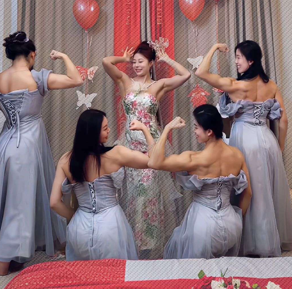 就这伴娘团，就问你们怎么破？