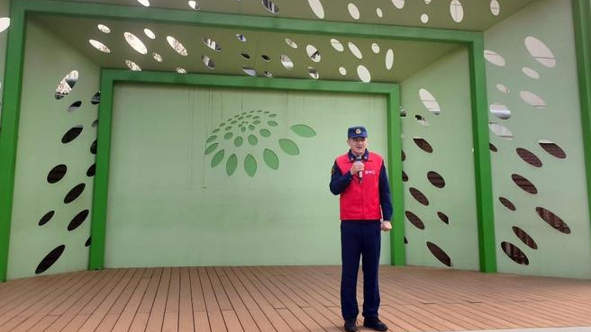 石家庄市草场街小学开展消防应急疏散演练