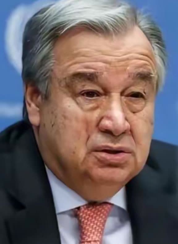 快报，快报！！
联合国秘书长发表声明

9月1日，联合国秘书长古特雷斯通过