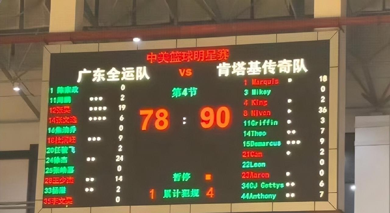 和考辛斯明星队四番战78比90告负，广东的内线问题仍然很大。很多广东球迷对追求萨