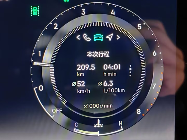 领克03加了300块油
5天累计跑了210km，其中4天为市区低速加原地打火开空