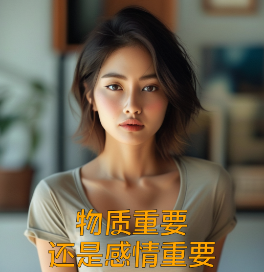 你觉得“物质重要还是感情重要”？