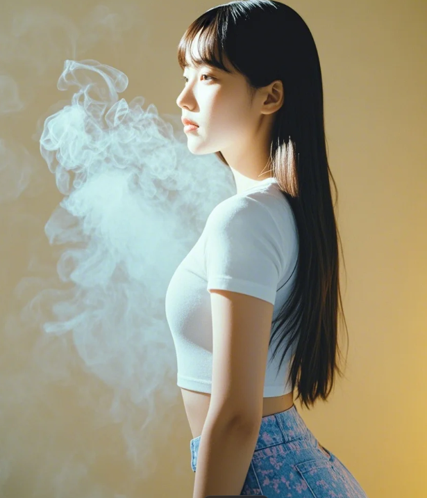 雾面滤镜下的尤物 每一寸肌肤都在撩火