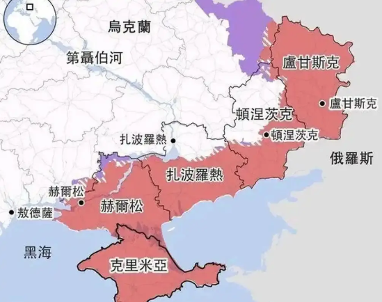 乌克兰“割不割地”，其实对于俄罗斯来说，根本无所谓。因为乌东四州归属已成定局，俄