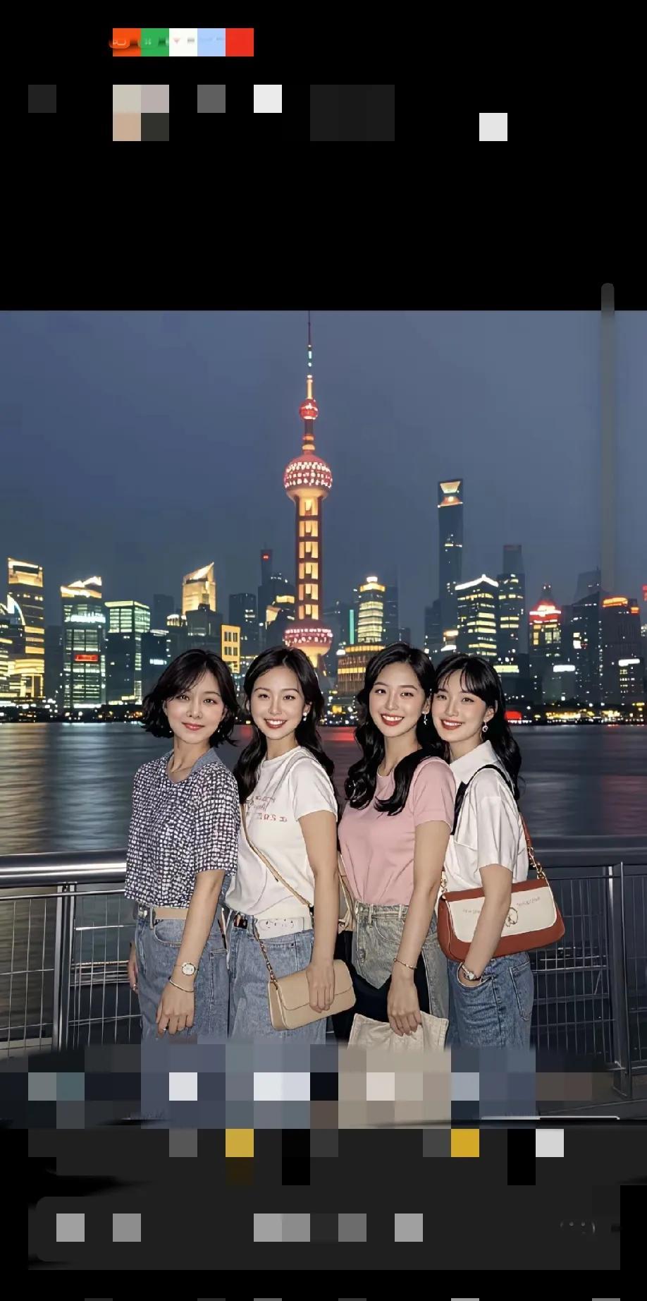 六一儿童节，街上儿童没多少，反而美女联群结队出来庆祝的多了，随便一张街照都能影到