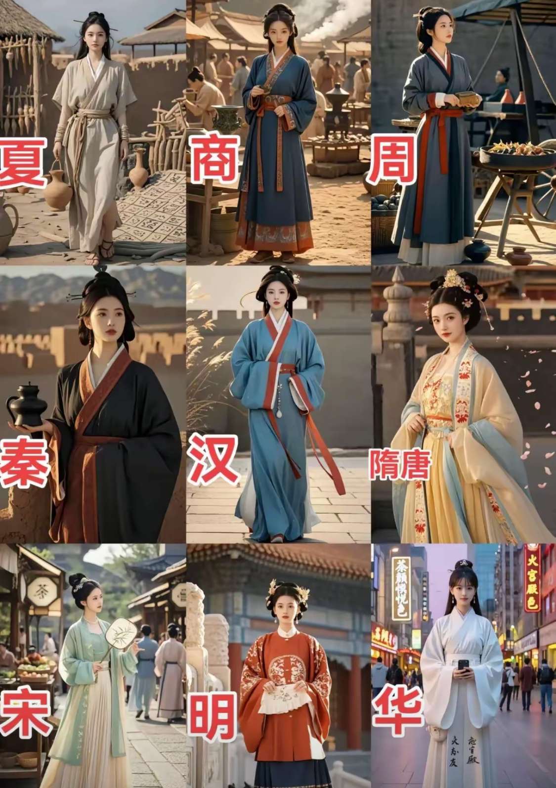 大家认为哪个朝代的服饰最好看