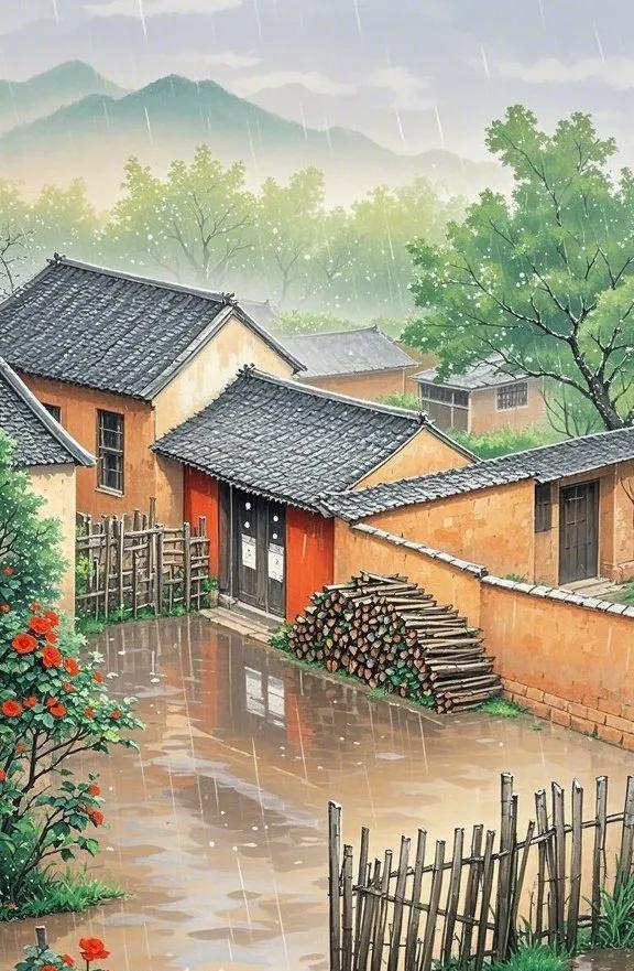 我家隔壁邻居常年在外不回家，已经在城里买房定居了。
每年也就清明节回家一趟，其他