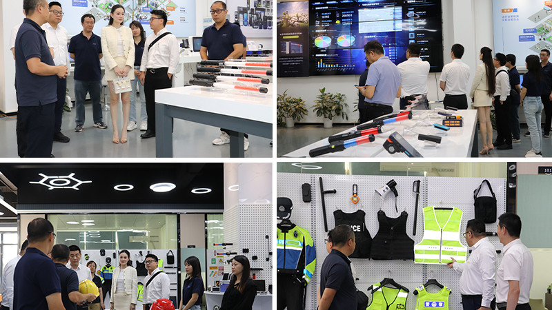 泰国商务中心及球风国际一行莅临达辰威科技集团参观考察，共探国际合作新机遇