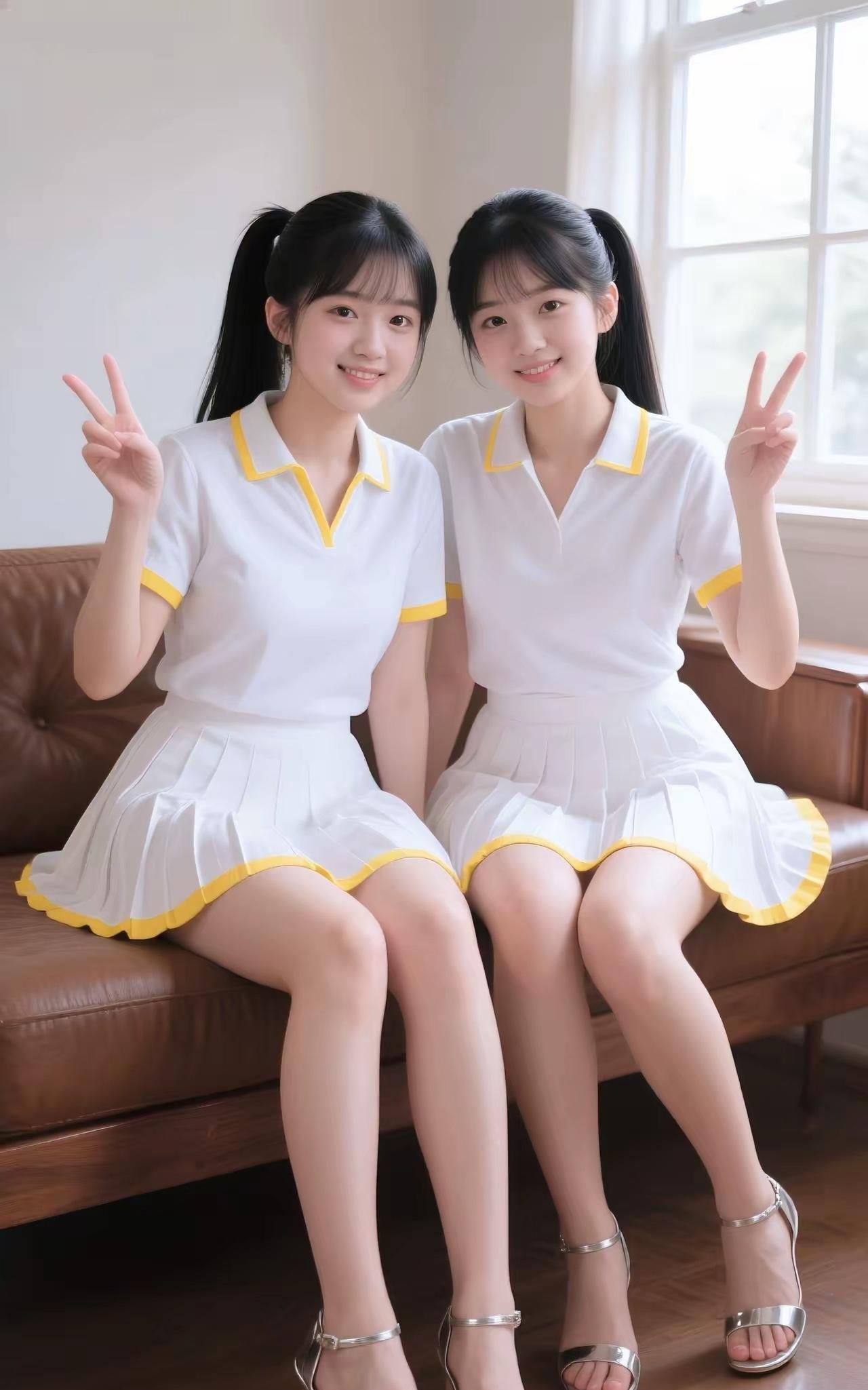 《青春乐章》
光 漫过窗
在白校服上 流淌
黄边轻轻晃
晃成 青春的形状
马尾辫