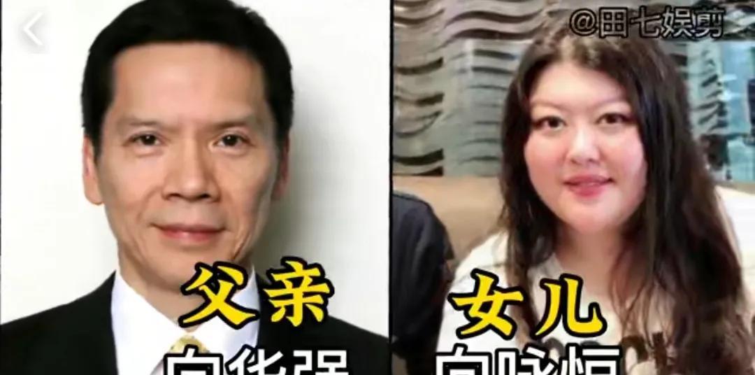 十大巨星的女儿，谁家的颜值更高，任达华的女儿美如杨紫
第1对:向华强与向咏恒
第