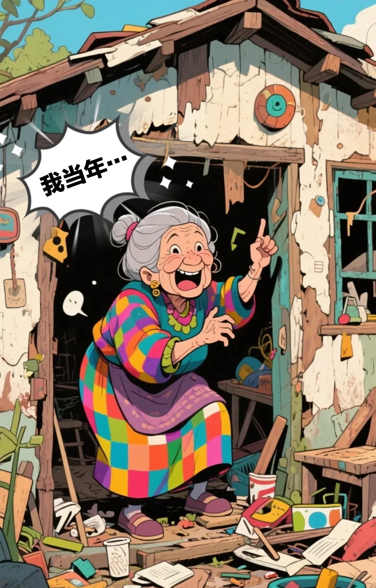 越穷的婆婆越爱折腾，兜里没几个钱，事儿却比天大，对儿媳指手画脚嫌带娃累、家务烦，