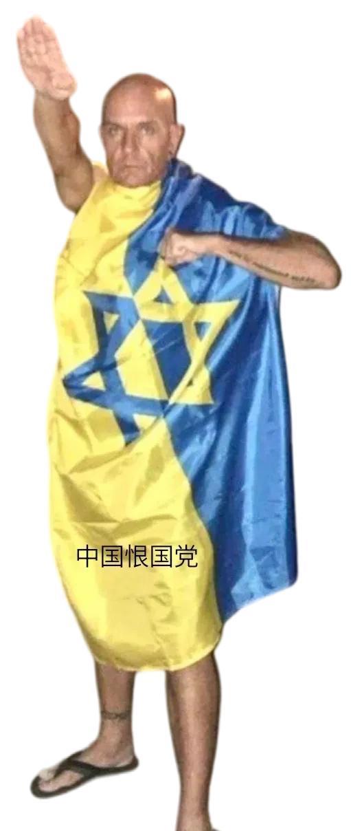 这是在Twitter捡的图片。像不像国内大殖子？
1，一边说乌克兰人民被俄罗斯杀