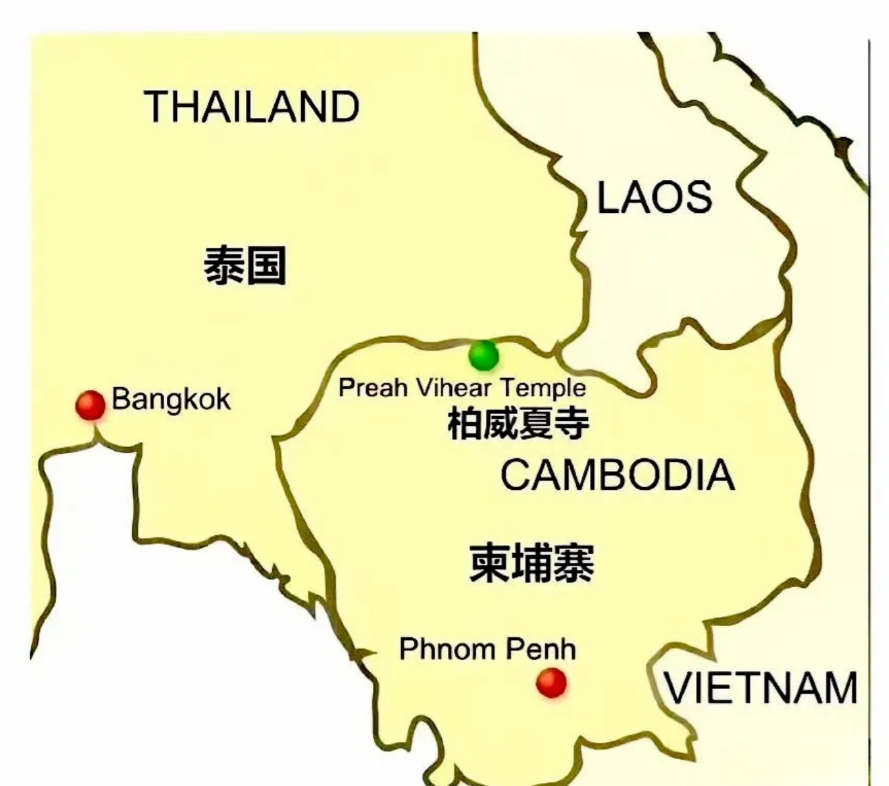 泰柬冲突升级，泰国装甲师往里冲，柬方求美法帮忙
 
泰国陆军最能打的第三装甲师，