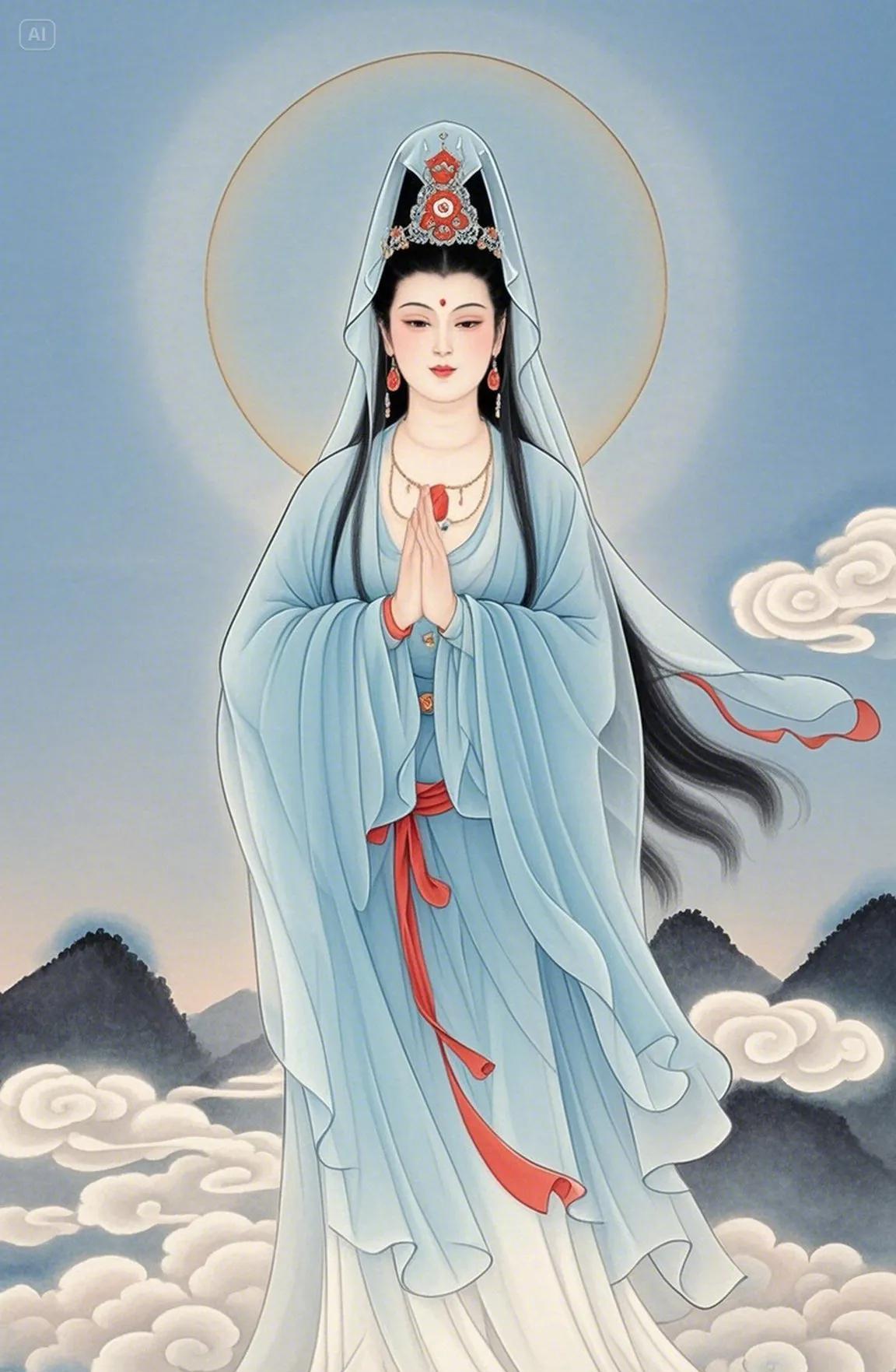 菩萨乘云归，人间梦一场。#分享一下今日感悟# #每天分享一句感悟# #晚来览星归