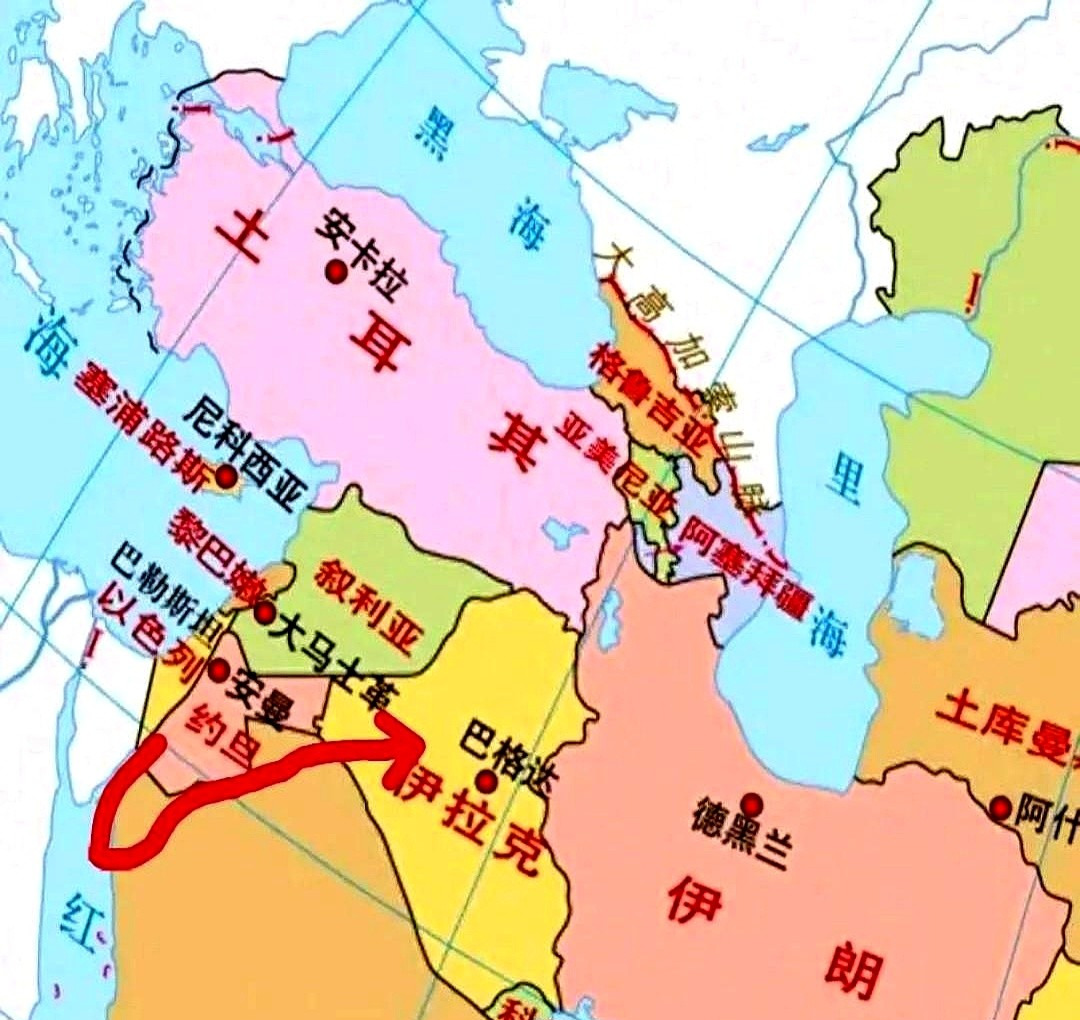 中东咋就这么乱





---





这中东啊，一摊开地图，哎哟我的天，那