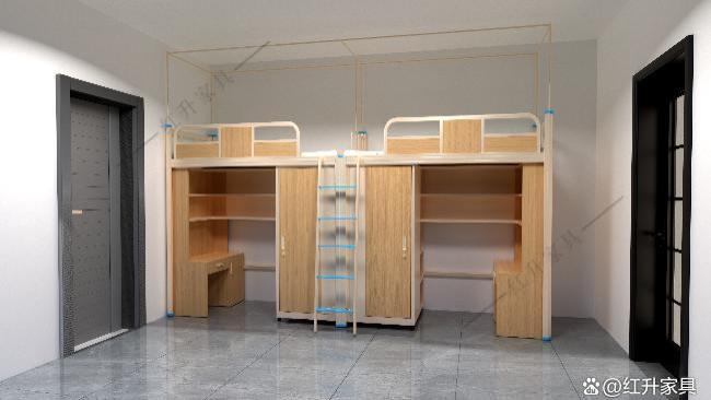 冷轧钢组合公寓床与不锈钢床的对比一目了然
