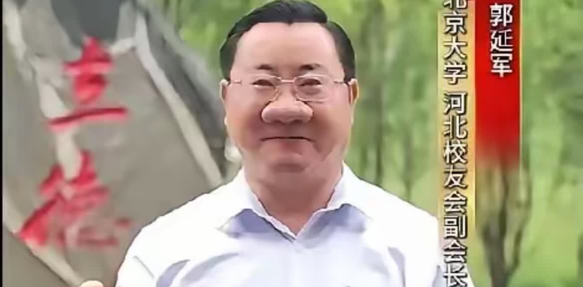 北大校友会副会长郭延军上热搜了
不是因为北大，而是因为鼻子冲上了热搜。
​很