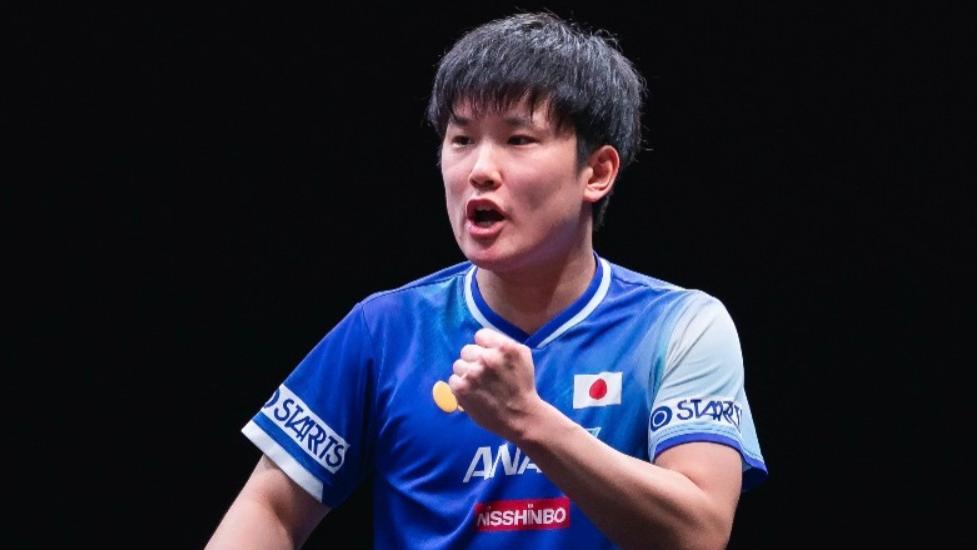 张本智和爆发！连赢国乒2场后上演逆转，淘汰小勒布伦晋级冠军赛4强