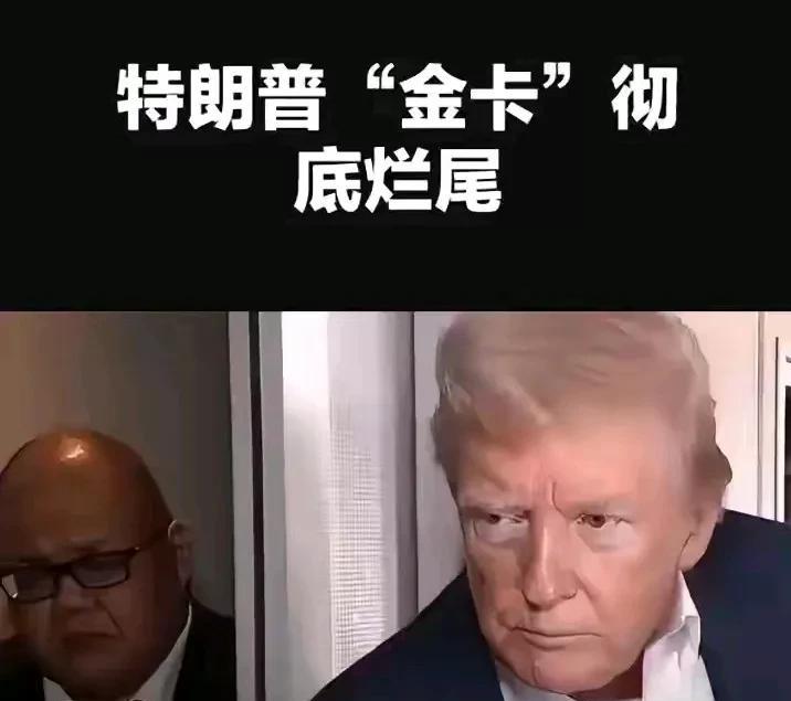 特朗普的“金卡”圈钱计划不到一周就有6万多人申请，美国前脚乐的合不拢嘴，转身却发