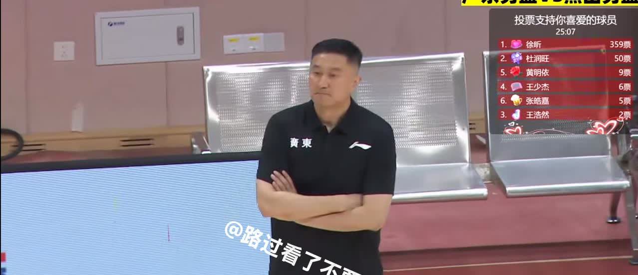 杜指导的名言在今晚就被打破啦，二十分算个屁呀。总比分广东70:80黑山队。
主