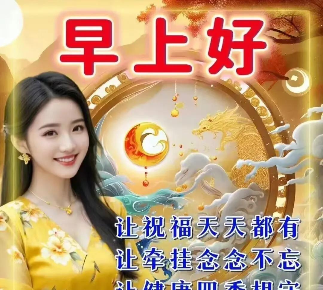 #分享早安的美好话语#
远去的是悠悠岁月，走近的是片片真情，听到的是声声问候，留
