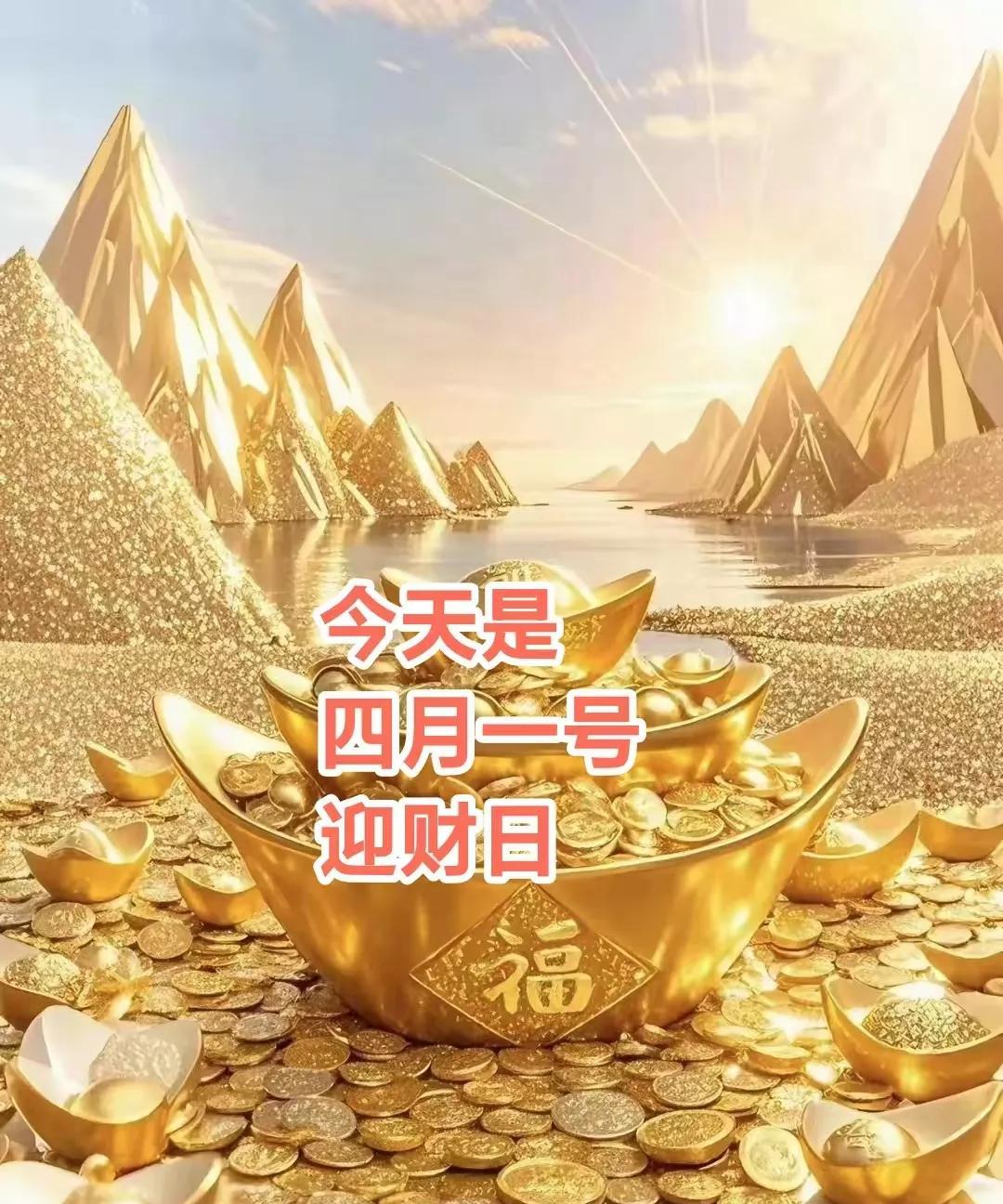 今天是4月1号“迎财日”，您要转运了 ，要相信大数据的精准推送，没有好运没有财运