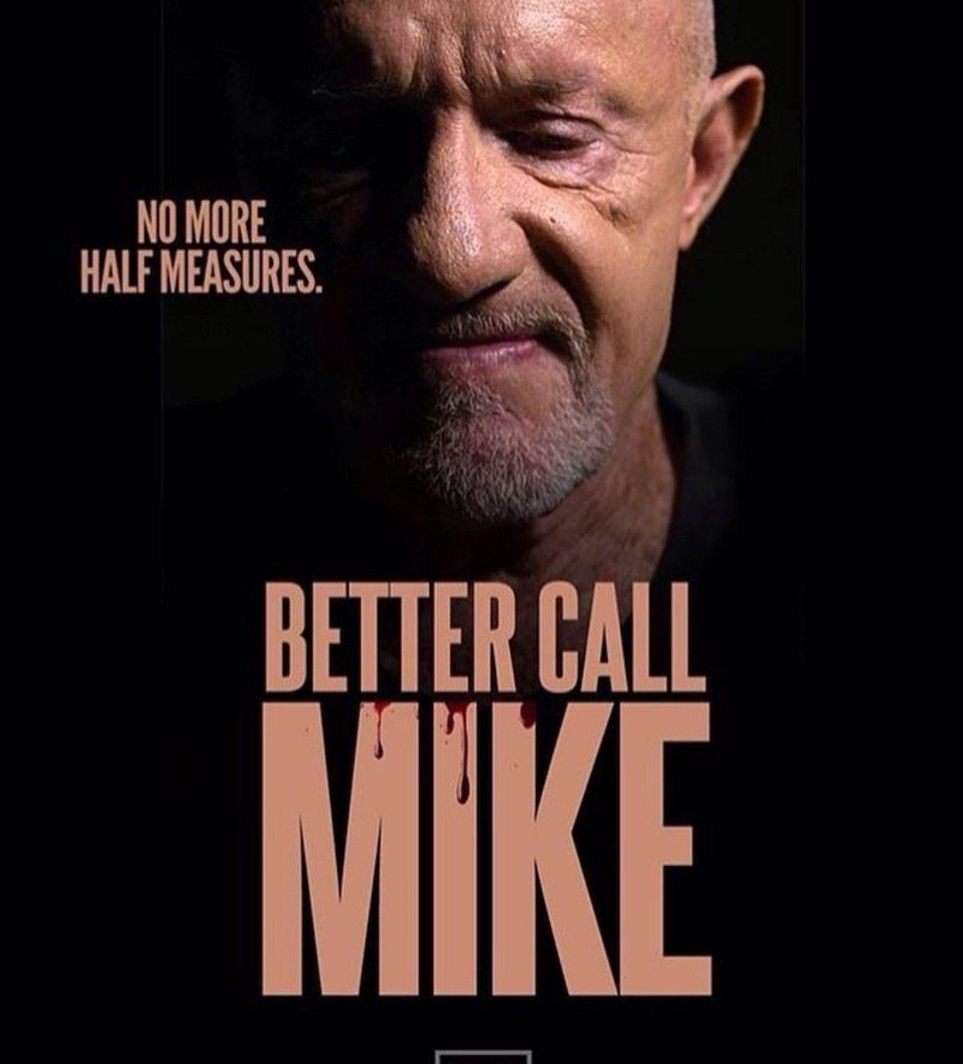 多年前的粉丝自制海报，better call Mike，“风骚迈克”。
迈克是“