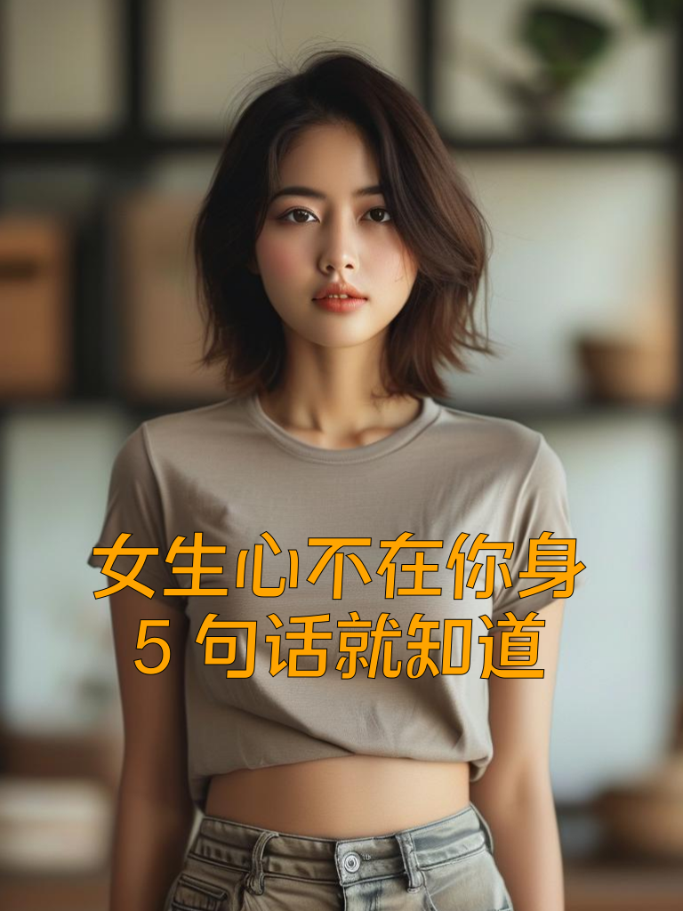 女生心不在你身，5句话就知道