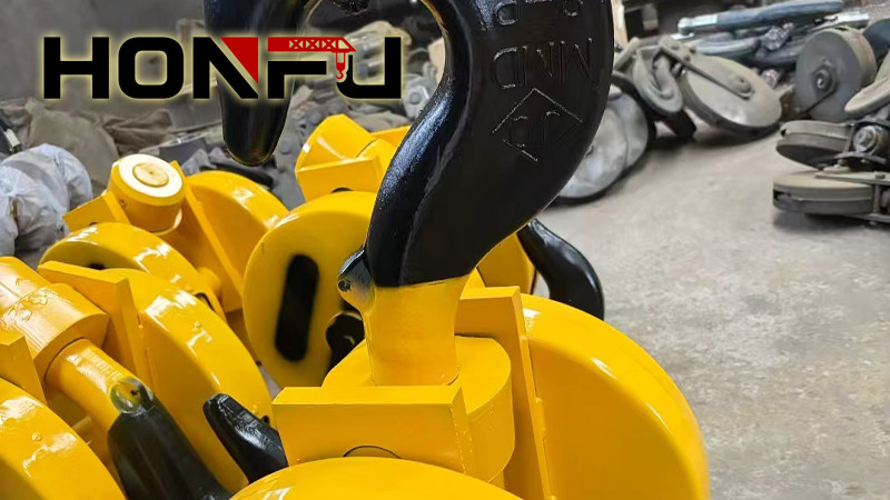 双滑轮吊钩基本介绍与主要特点详解！宏孚科技起重机优势分享