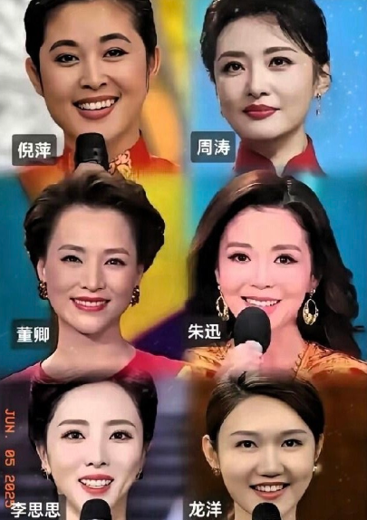 央视的6位主持人里，周涛是当之无愧的第一美女，她的颜值无人能及，不论是身高、容貌