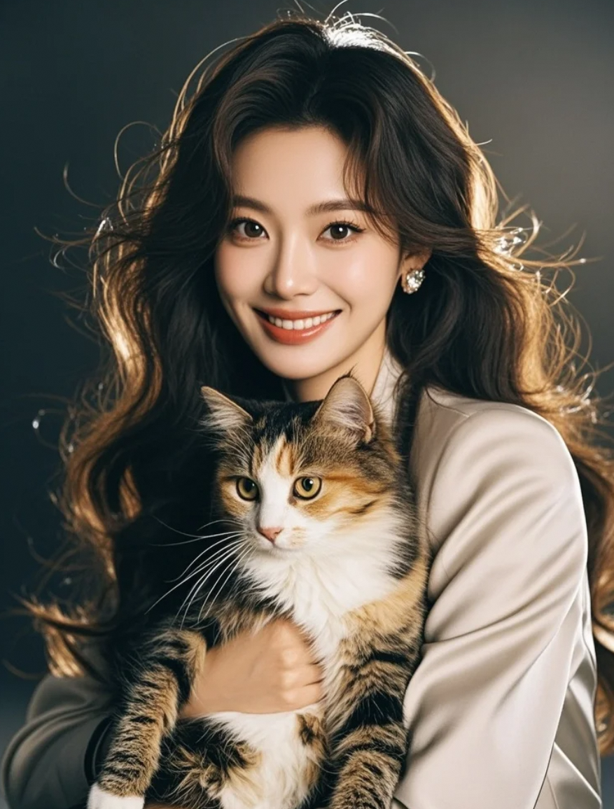 她和猫一样危险，美得让人不敢轻易靠近