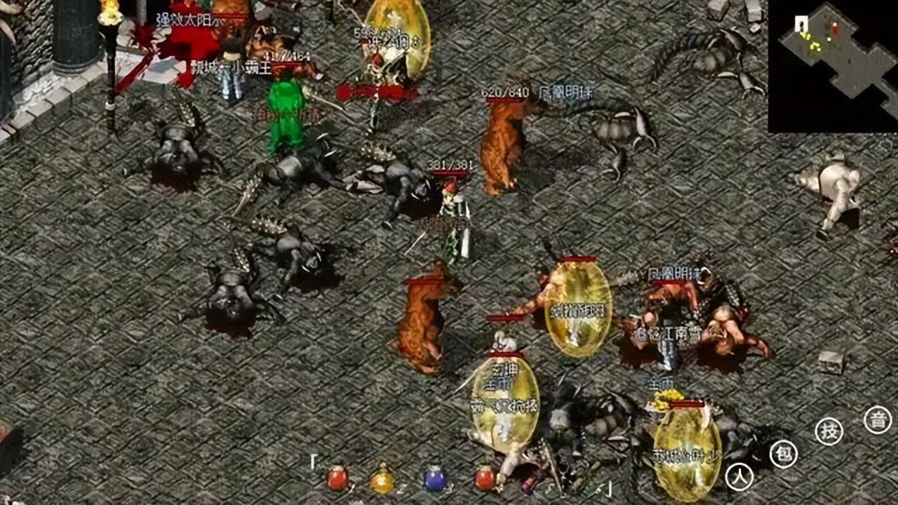 热血传奇：对BOSS的执着和热爱最是让人回味！它的出现打破常规思想！