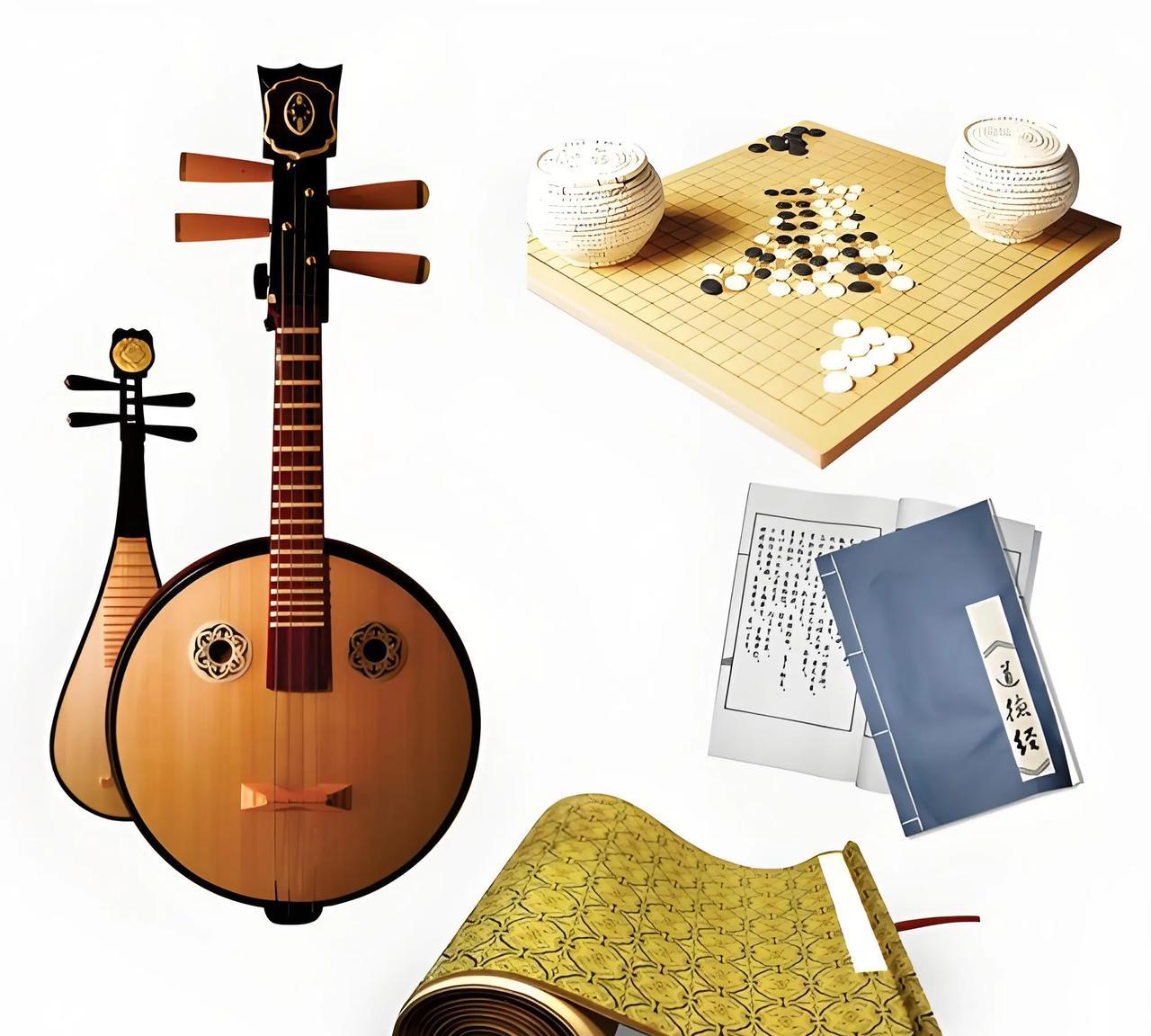 #下联：笔墨纸砚韵浓浓，请出上联#
琴棋书画情款款，
笔墨纸砚韵浓浓。