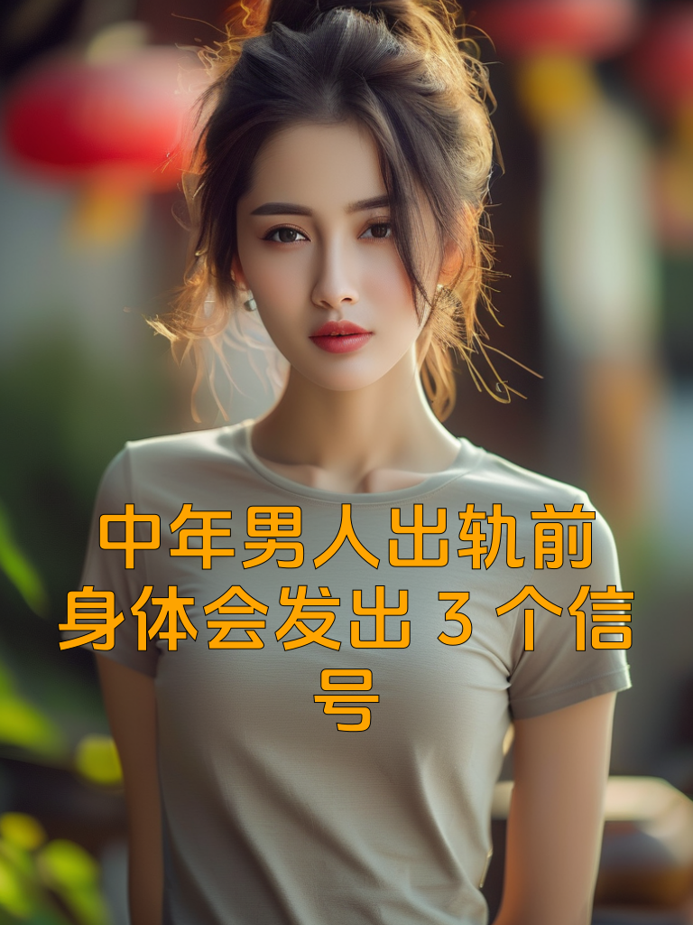 中年男人出轨前，身体会发出3个信号