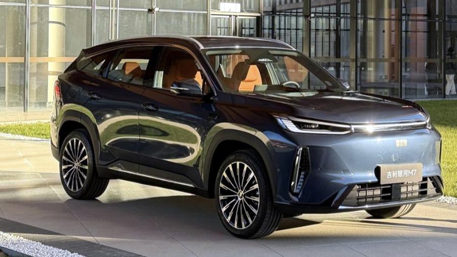 银河L7换代版？吉利银河M7现身，长4米77，配1.5L插混+千里浩瀚H3