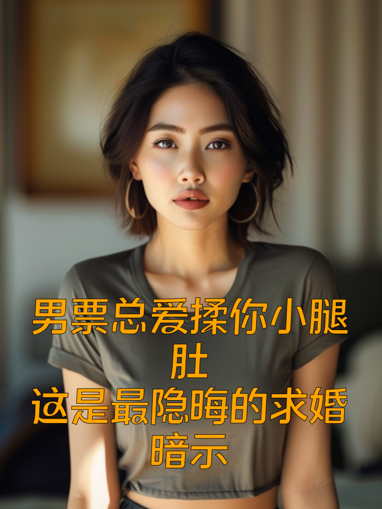 男票总爱揉你小腿肚？这是最隐晦的求婚暗示