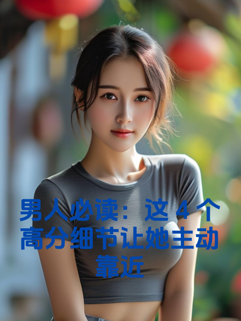 男人必读：这4个高分细节让她主动靠近