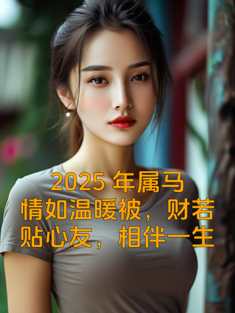 2025年属马：情如温暖被，财若贴心友，相伴一生