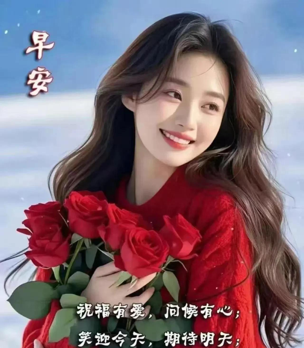《早安心语》
人生旅途故事多，
坦途坡路都得过。
不盼财富堆成垛，
只愿健康又快
