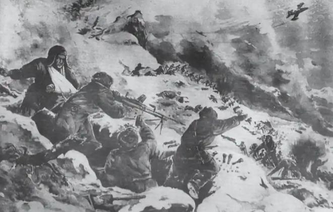1951年，已经饿了3天的唐满洋，趁着夜色率部爬上了美军580.7高地，谁知上面