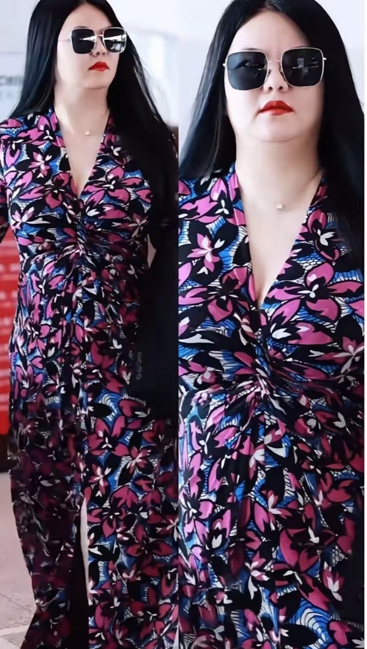 李湘的脸和身材确实胖到一言难尽！