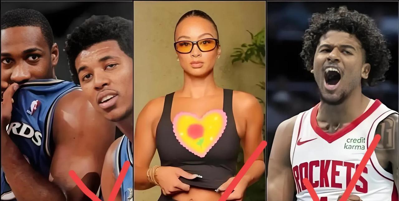 心疼火箭球星杰伦格林！
前NBA球星尼克杨近期爆料，火箭球星杰伦格林现在的女友曾