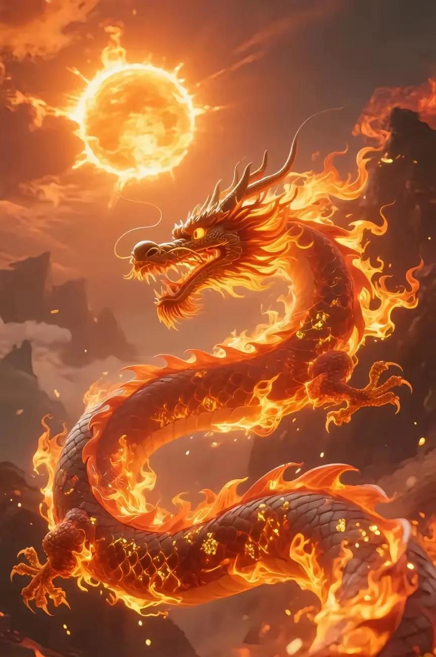 火龙送祝福
鸿运自然来