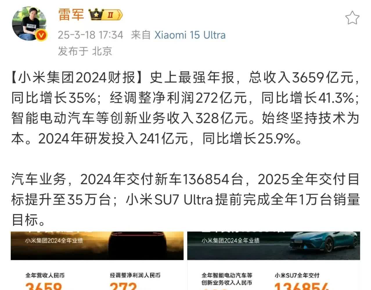 我的天SU7这就交付了20万台了？也就是说开年的2个多月小米就交付了6万多台，平