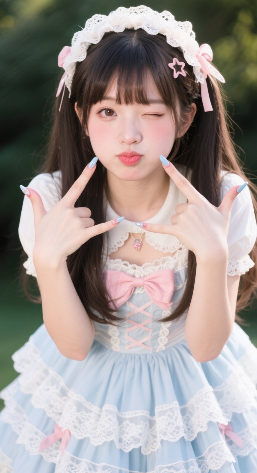 萝莉少女甜美可人，草莓裙装甜过初恋