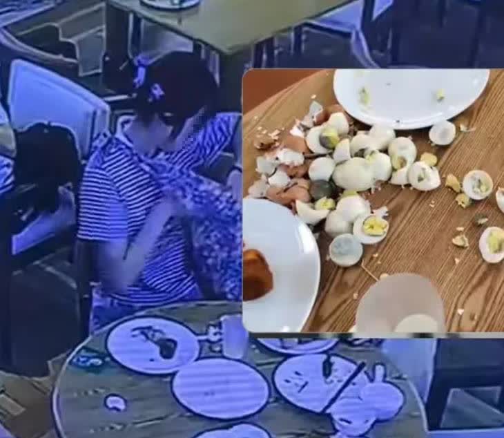 谁有陕西捏碎鸡蛋女子的电话？

我想告诉她，虽然酒店提供的鸡蛋是免费的，
