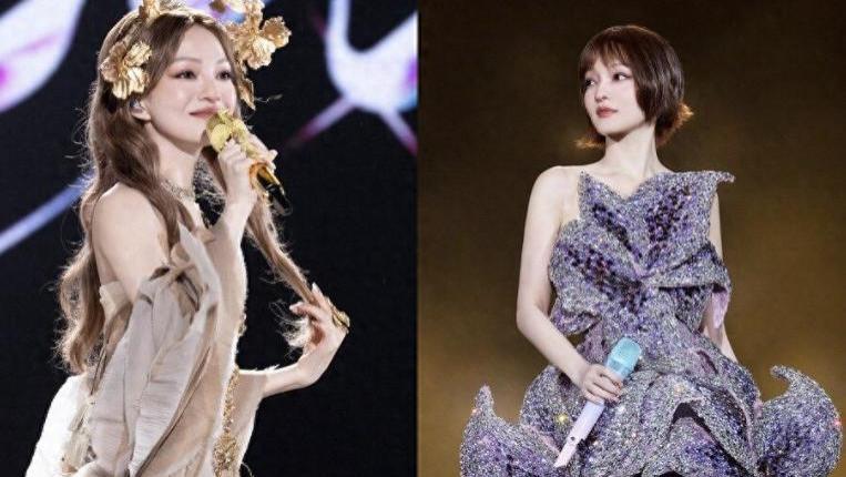 张韶涵造型翻车！网友吐槽：从仙女变阿姨