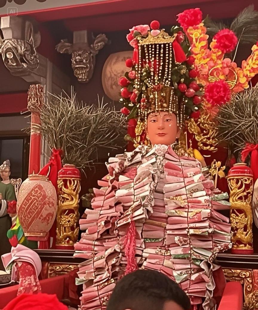 天呐！刷到妈祖娘娘简直是神赐鸿运！有缘人速留「万事大吉」，接妈祖福泽！护全家安康